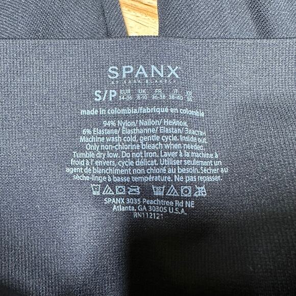 Spanx NWT Look at Me Now Seamless Leggings FL3515 Black Size S Seamless Shaping - Picture 4 of 10